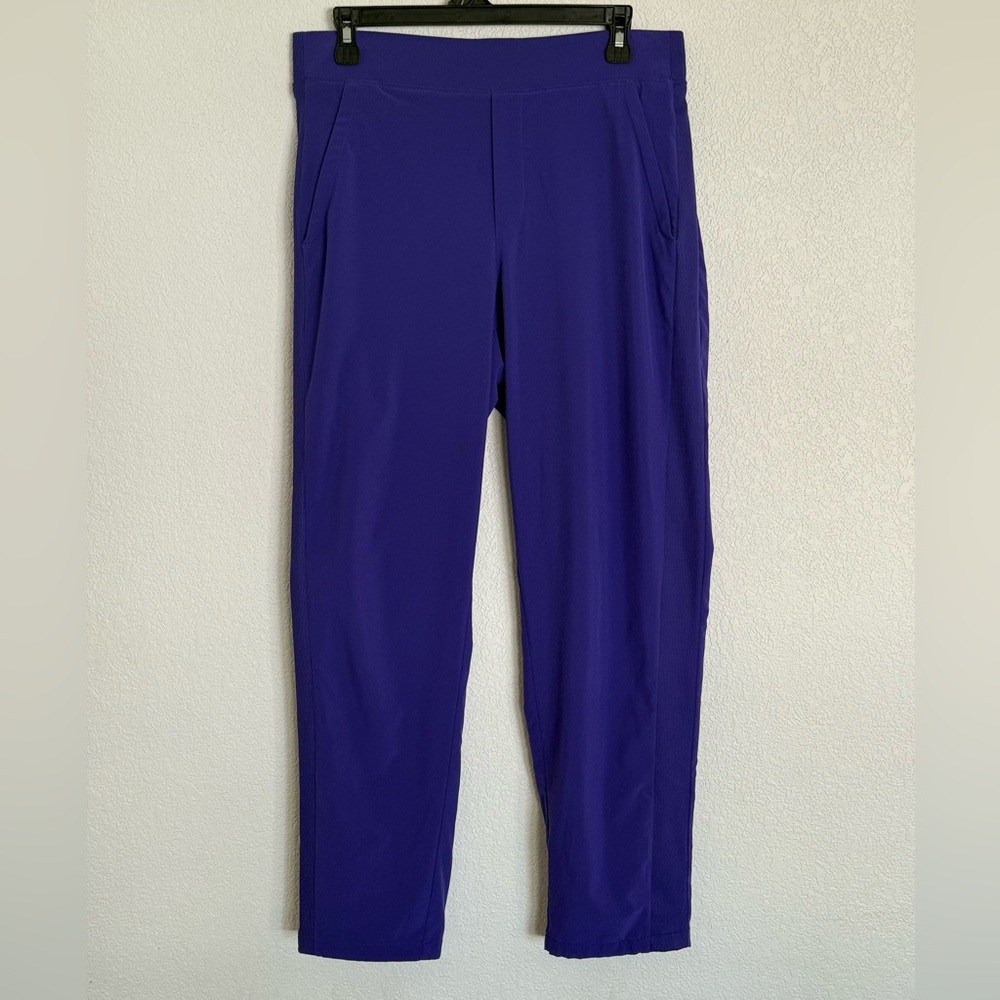 Athleta Brooklyn Double Lined Purple Active Pants
